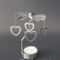 Spinning Rotary Metal Carousel Candle Holder 8