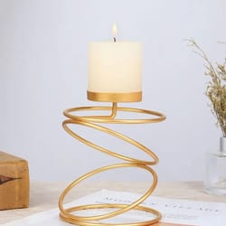ins luxury style metal candle holder