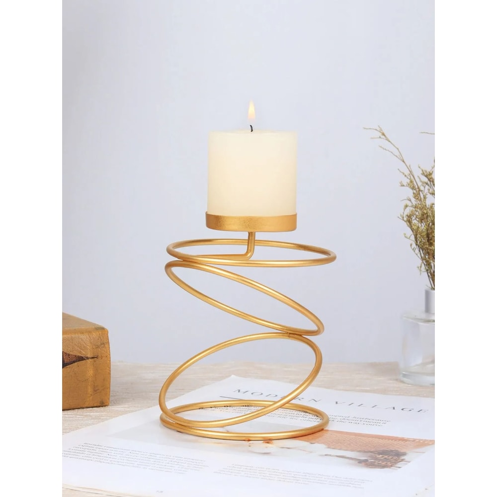 Ins Luxury Style Metal Candle Holder 7