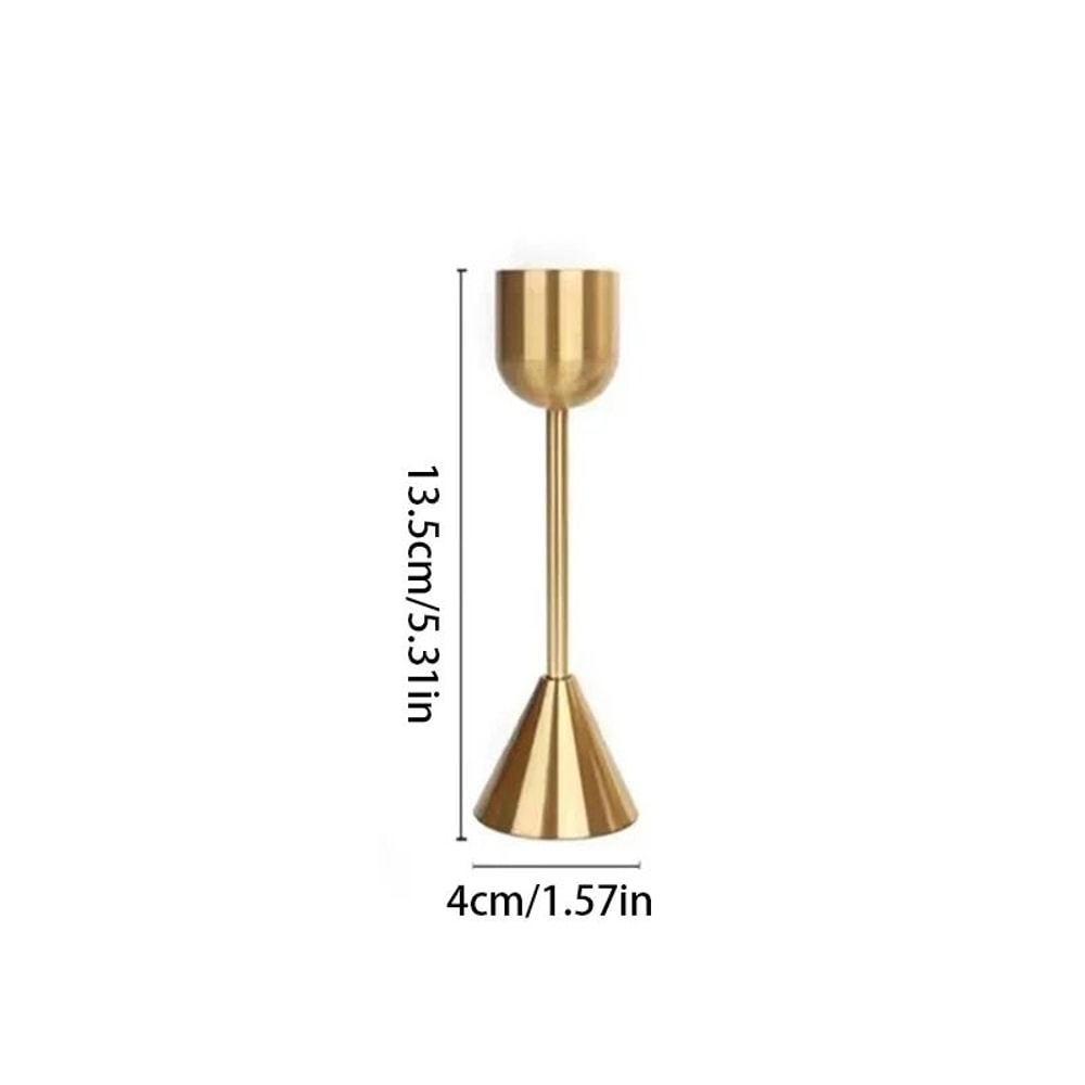 Luxury Golden Metal Candle Holder 6