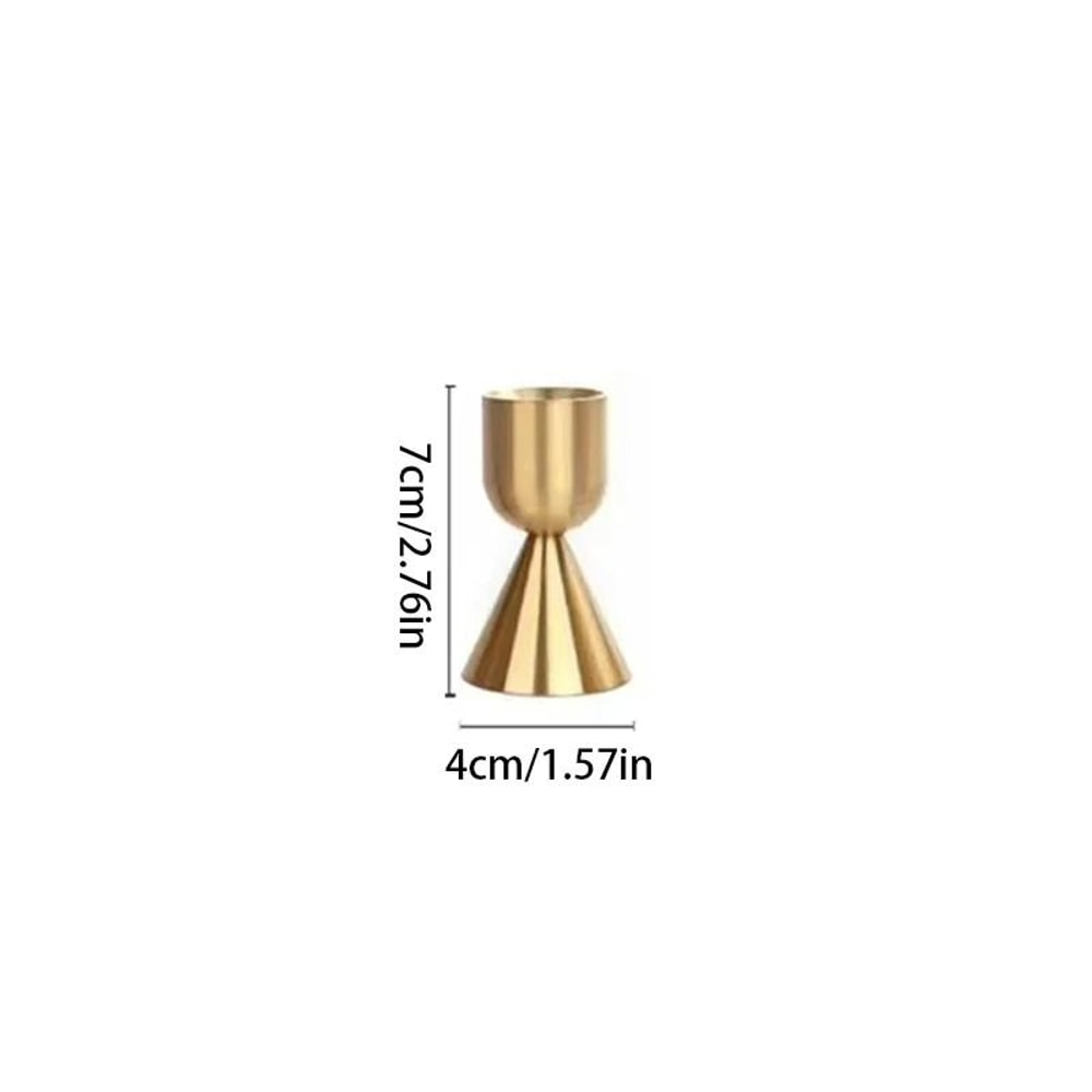 Luxury Golden Metal Candle Holder 7