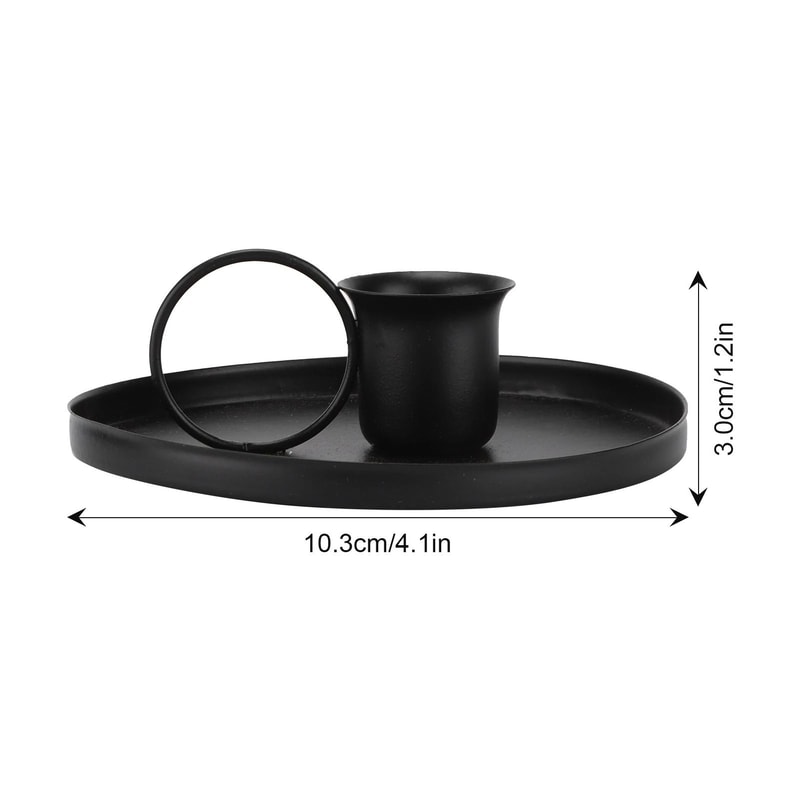 Retro Wrought Iron Chamberstick 7