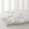 Nordic Novelty Glass Candle Holder 0