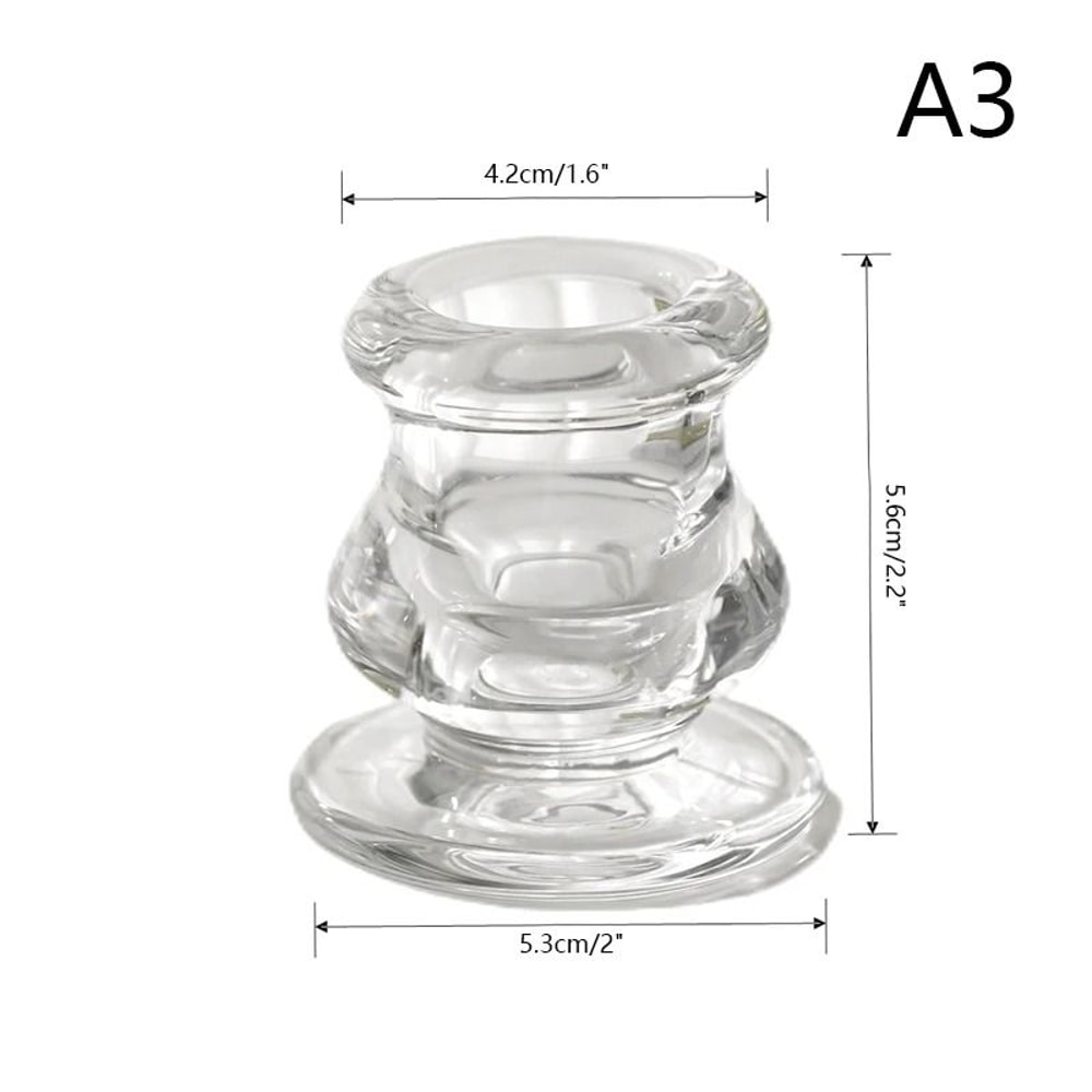 Nordic Novelty Glass Candle Holder 9