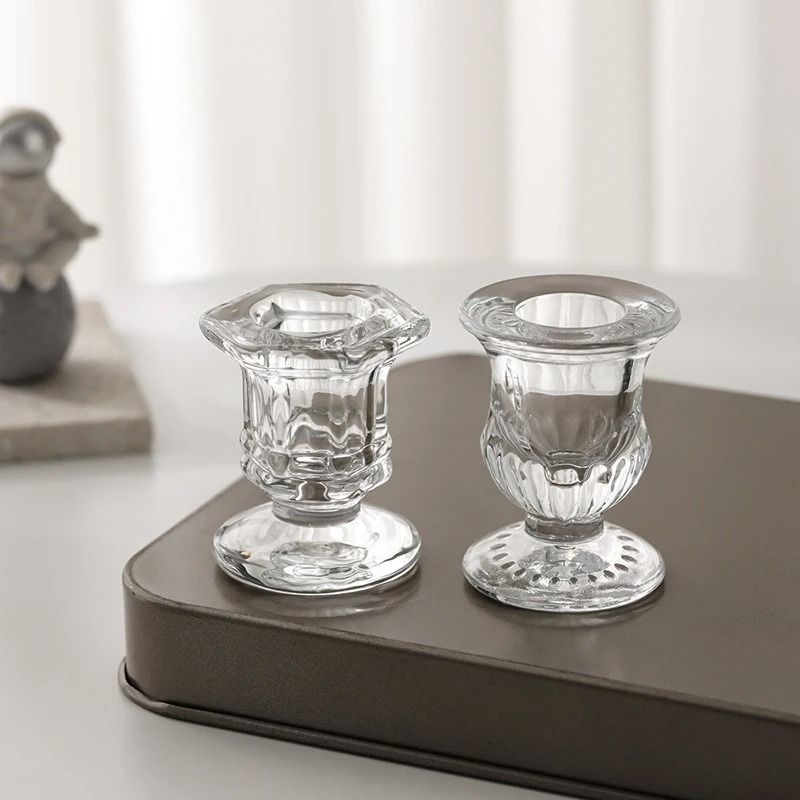 Nordic Novelty Glass Candle Holder 1