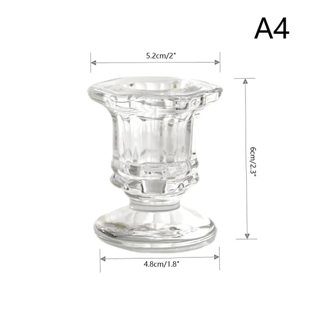 Nordic Novelty Glass Candle Holder 6