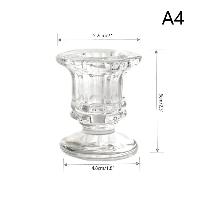 Nordic Novelty Glass Candle Holder 6