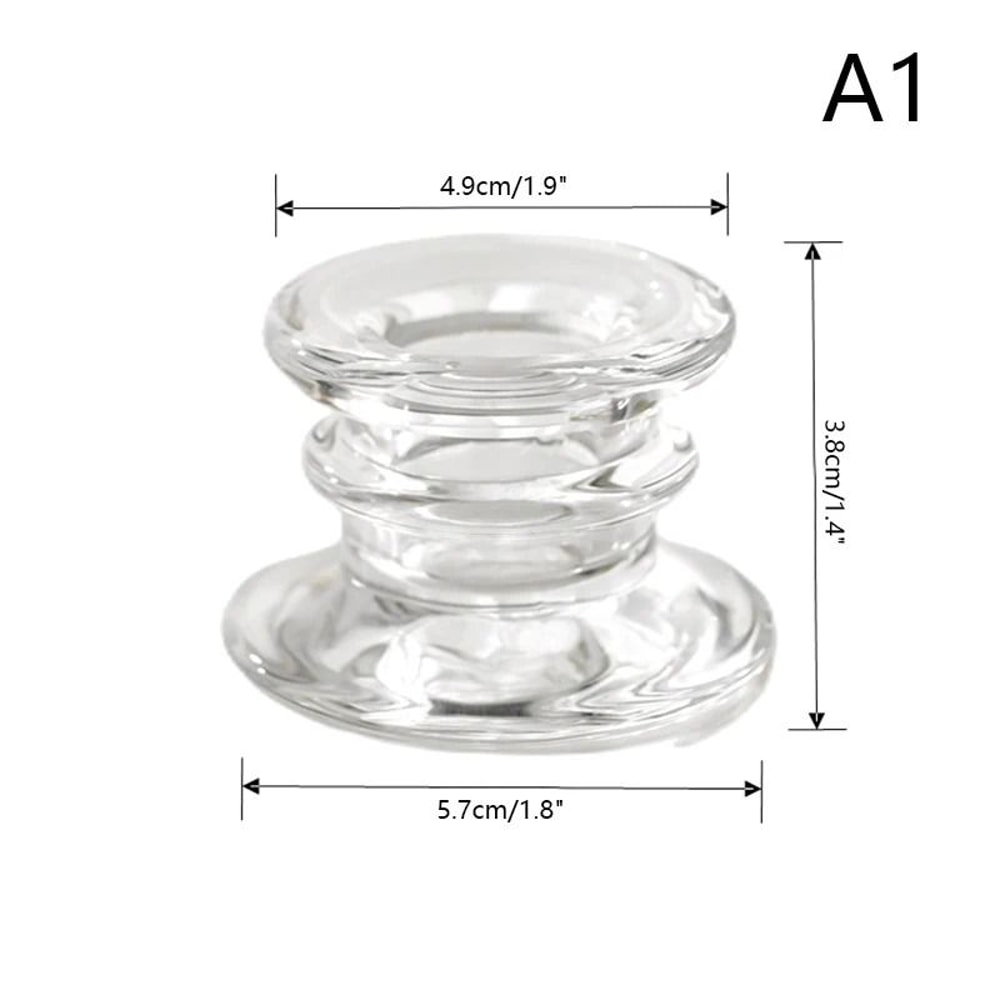 Nordic Novelty Glass Candle Holder 7
