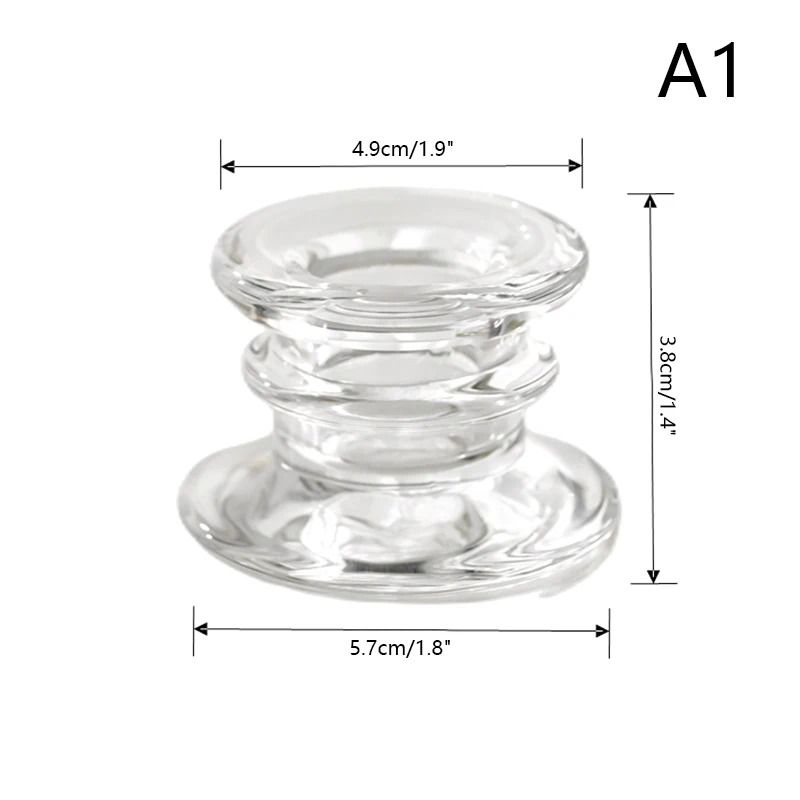 Nordic Novelty Glass Candle Holder 7