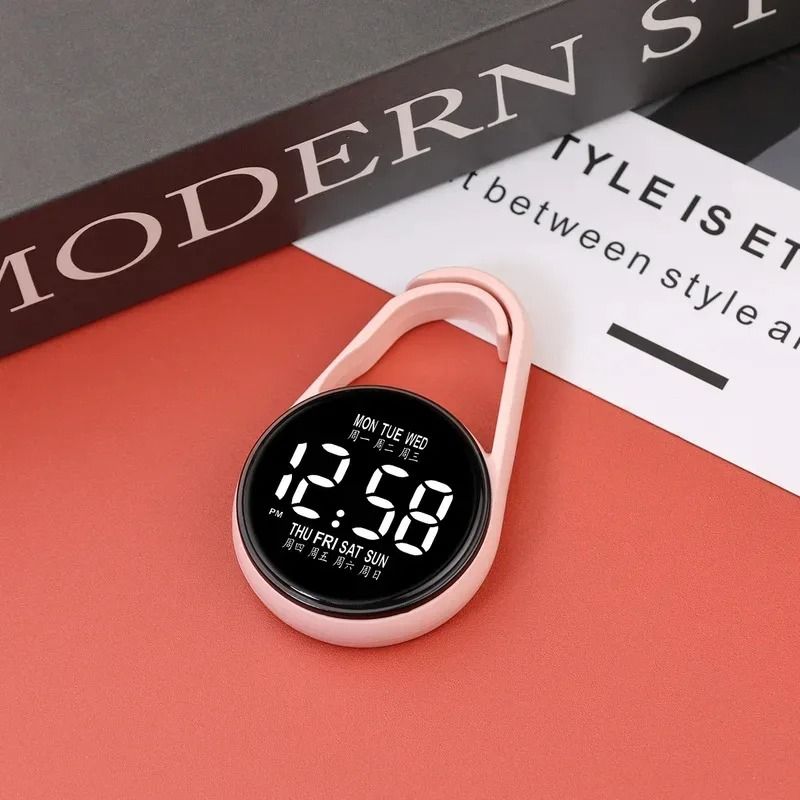 LED Electronic Hanging Pocket Watch 4