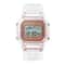 Luxury Rose Gold Silicone Digital Watch 5