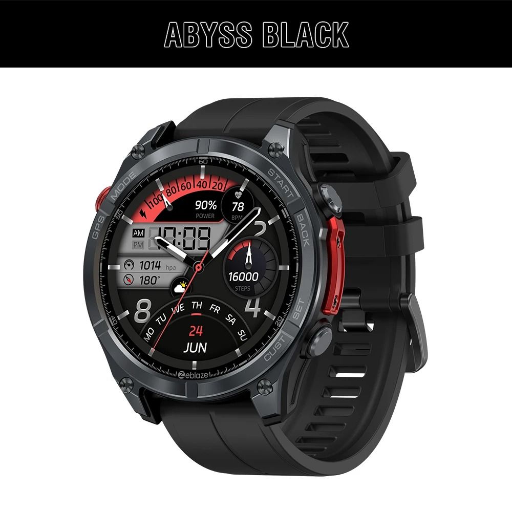Rugged Outdoor GPS Smartwatch 6
