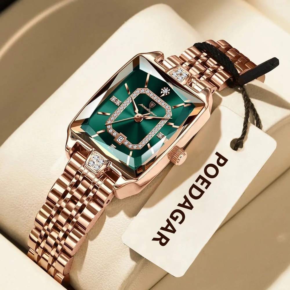 Luxury Stainless Steel Ladies Wristwatch 2