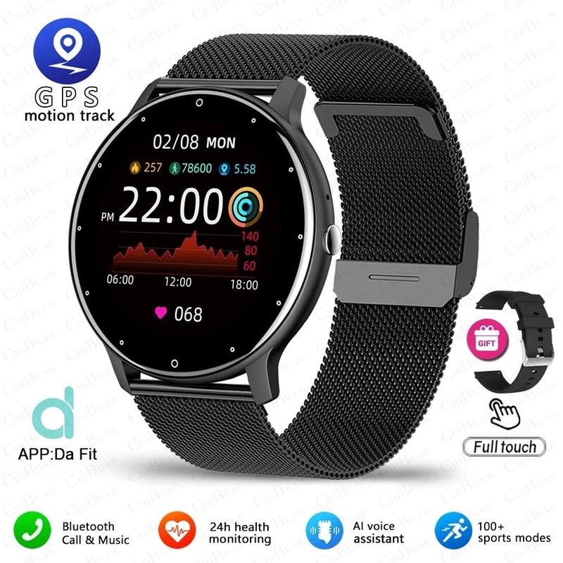 UltraLightweight HD Sports Smartwatch 12