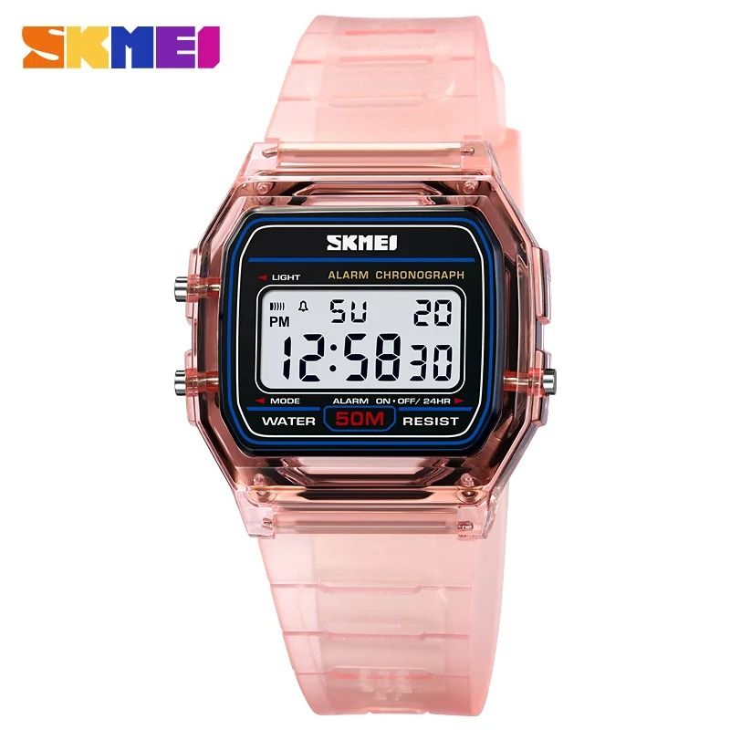 Retro Square Digital Sports Watch 13