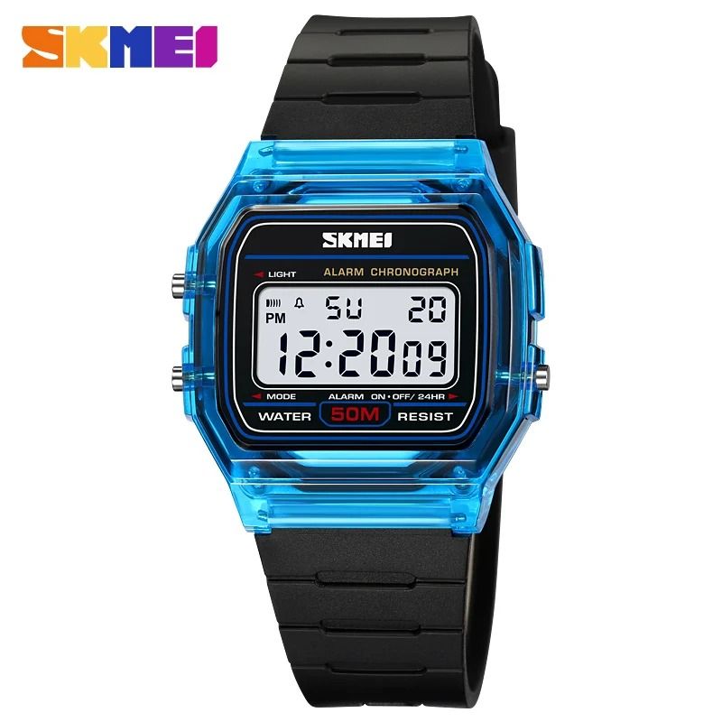 Retro Square Digital Sports Watch 2