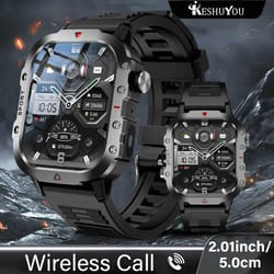 2.01-inch hd flashlight outdoor sports smartwatch