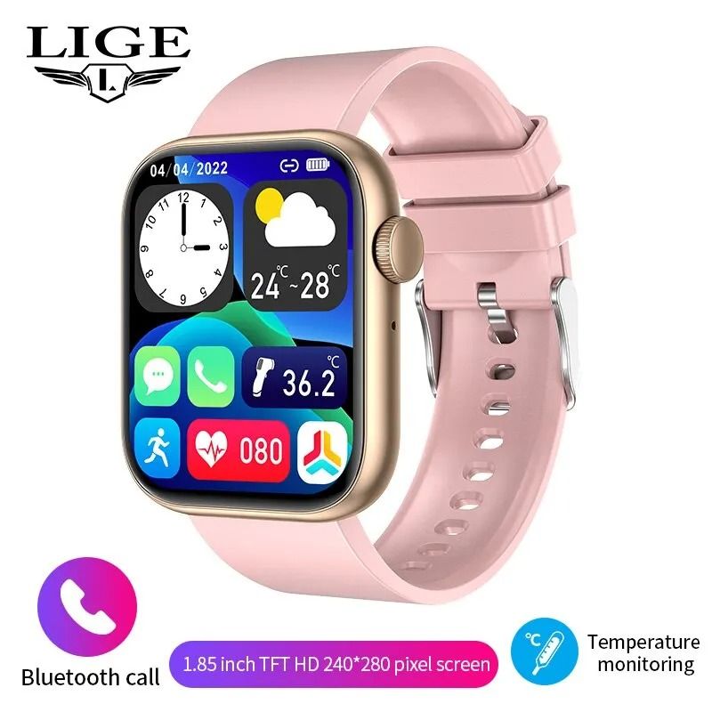 Elegant Bluetooth Calling Fitness Smartwatch 6