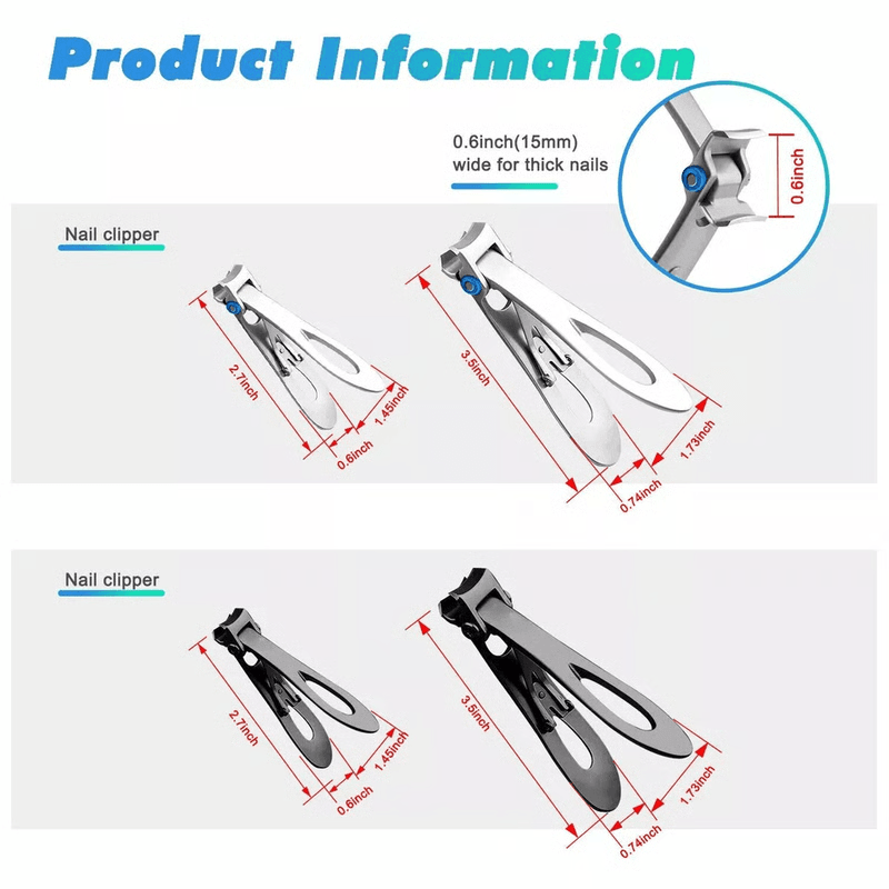 HeavyDuty Toenail Clipper For Thick Nails With Steady Comfortable Control 2