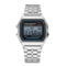 Retro Square Digital Display Electronic Watch 0