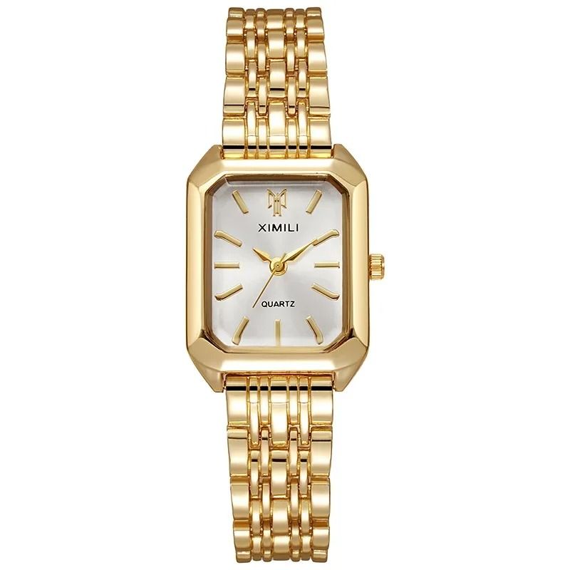 Luxury Square Stainless Steel Student Watch 11