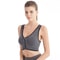 Shockproof FrontZipper Seamless Sports Bra 9