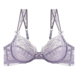 sexy ultra-thin french lace push-up bra