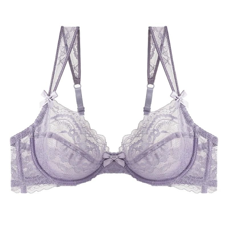 Sexy UltraThin French Lace PushUp Bra 0