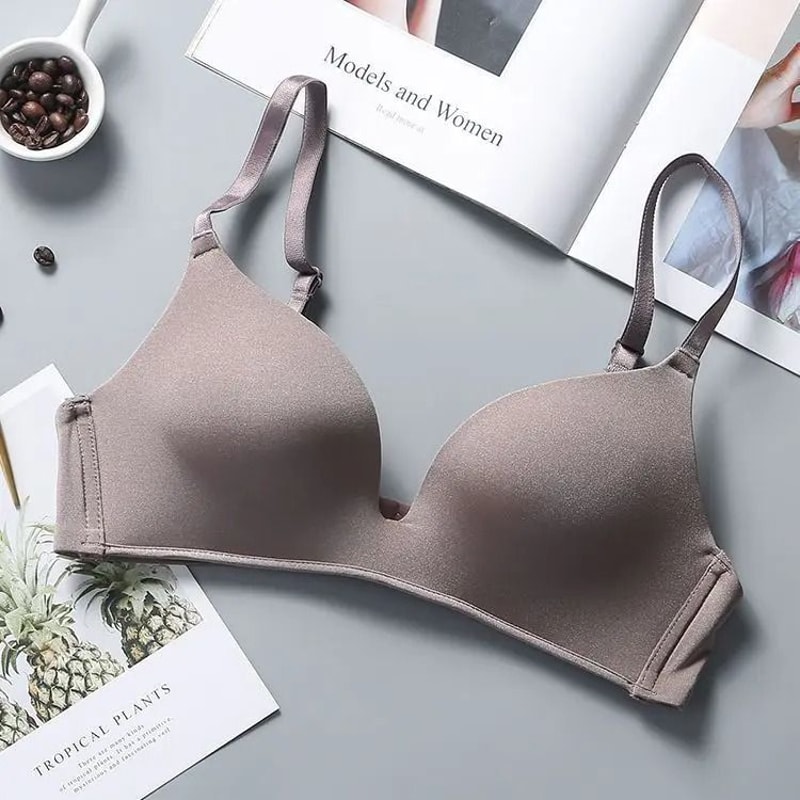 UltraThin Sexy Ice Silk Wireless Bra 9