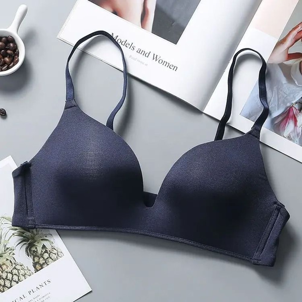 UltraThin Sexy Ice Silk Wireless Bra 8