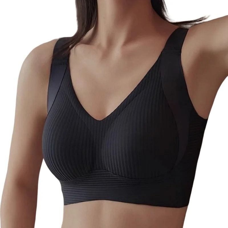 Seamless VNeck NonWire Padded Bra 3