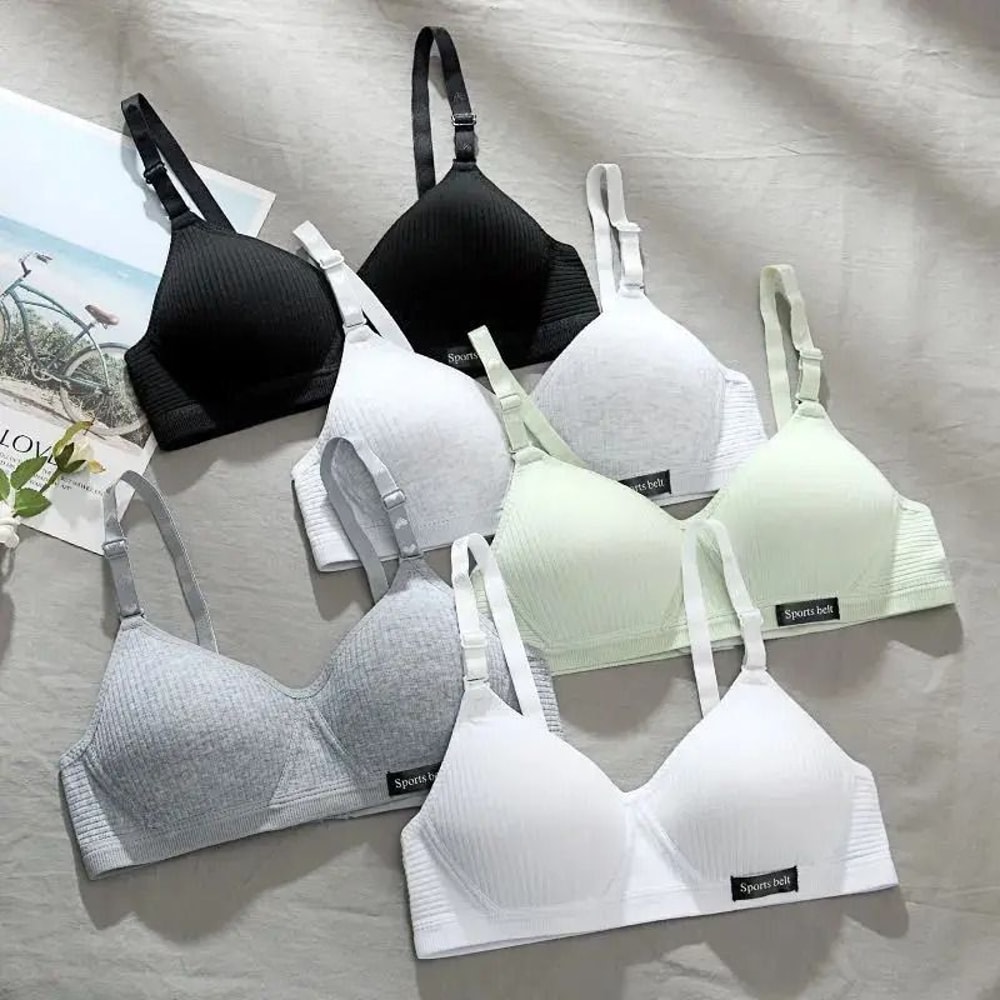Cotton Comfort Seamless Wireless PushUp Bra 1