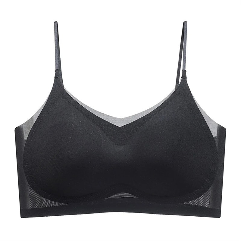 UltraThin Breathable Ice Silk Halter Vest Bra 4