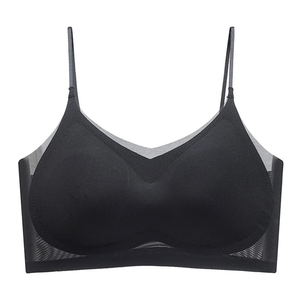 UltraThin Breathable Ice Silk Halter Vest Bra 6