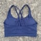 Solid Color CrossBack HighStrength Fitness Sports Bra 10