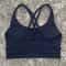 Solid Color CrossBack HighStrength Fitness Sports Bra 17