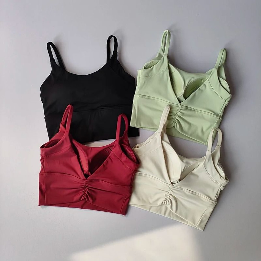 HighIntensity Integrated ZipFront Sports Bra 0