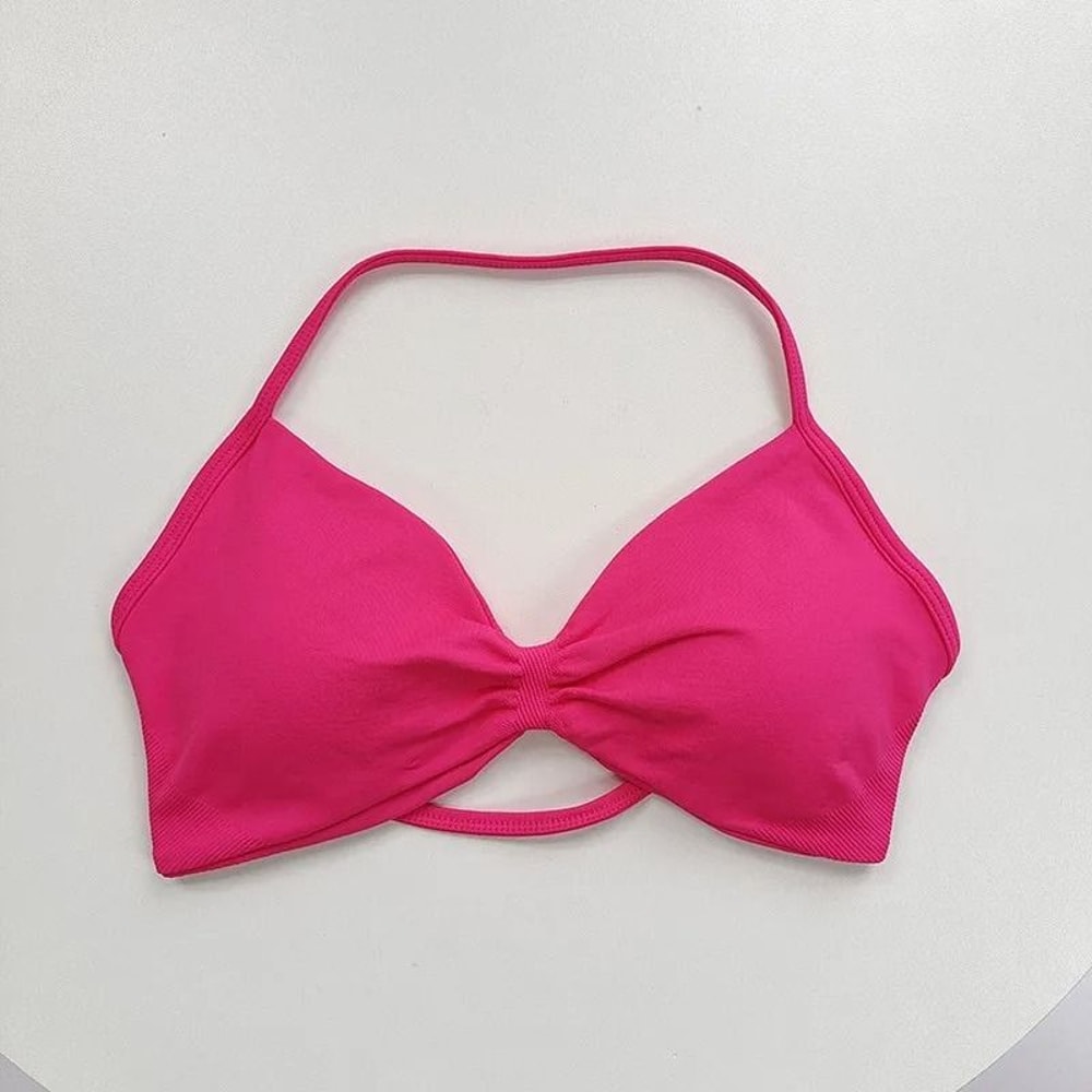 HighSupport LaceUp Seamless Sports Bra 9