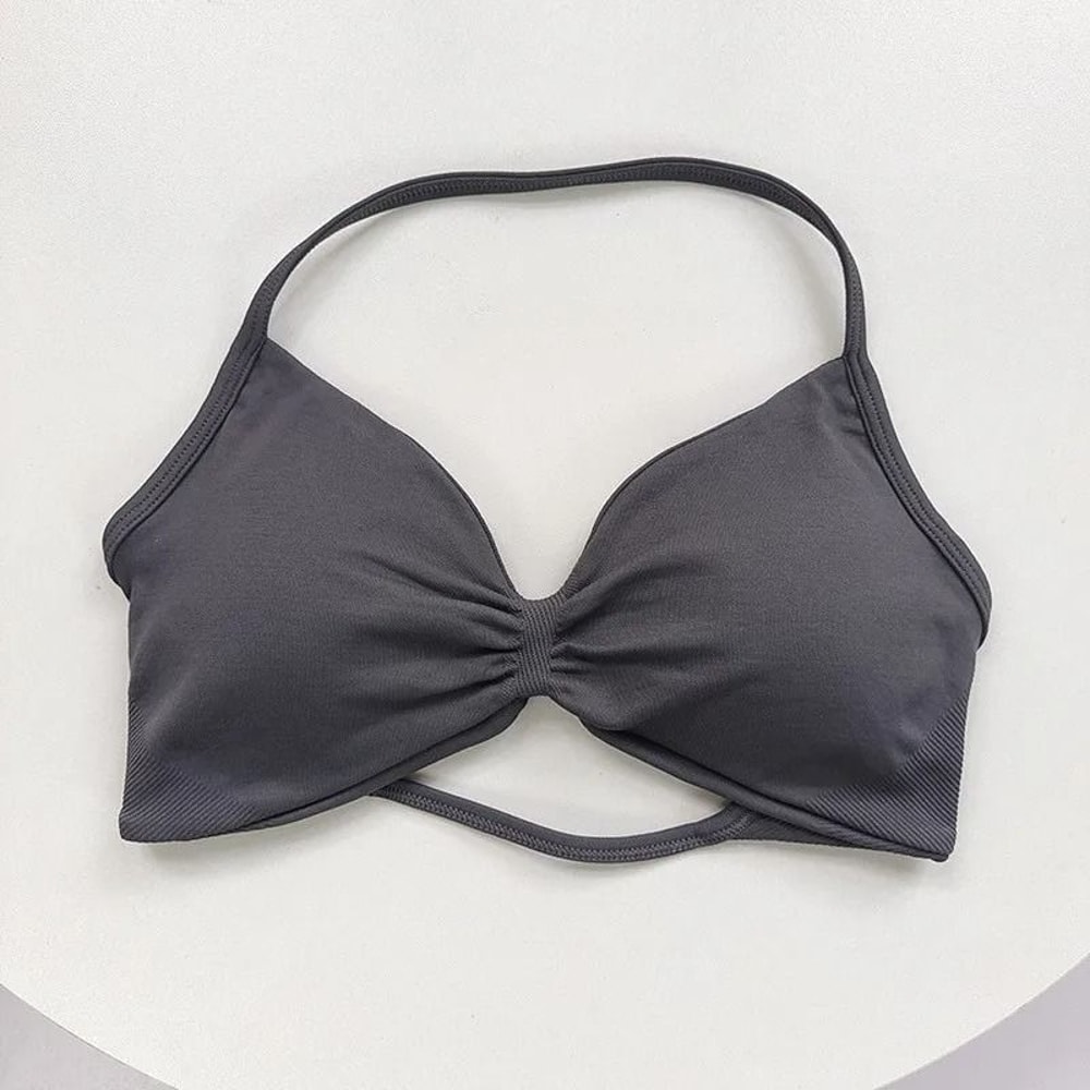 HighSupport LaceUp Seamless Sports Bra 11