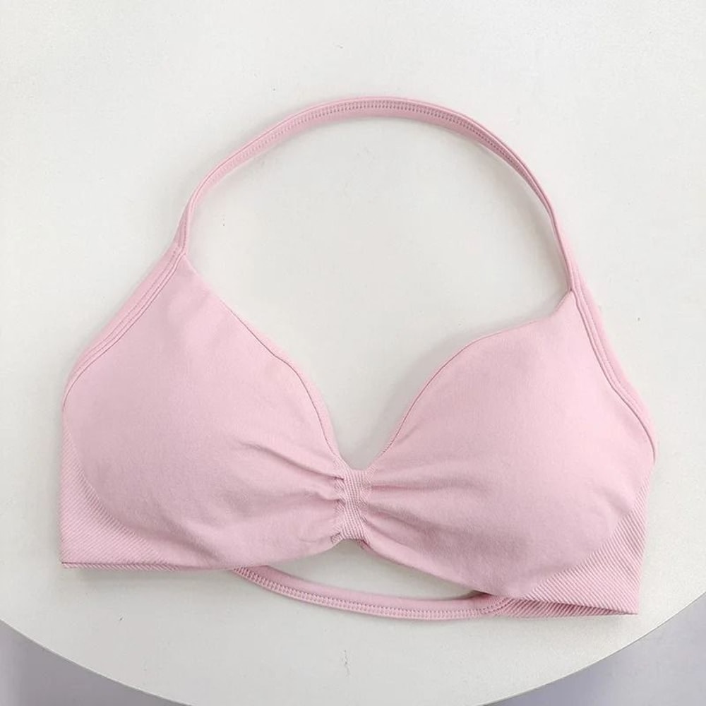 HighSupport LaceUp Seamless Sports Bra 15