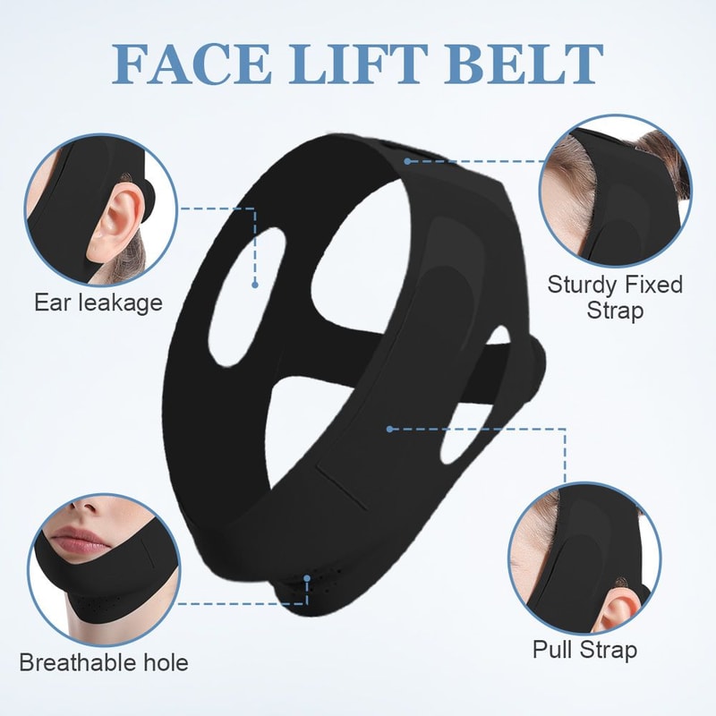 V Face Lifting Bandage Jawline Support Strap 6