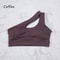 Sexy OneShoulder HighStretch Sports Bra 9