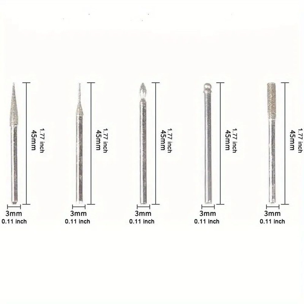 30Piece Diamond Burr Drill Bit Set 1
