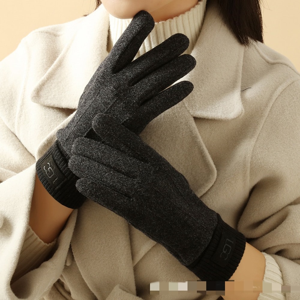 Winter Cashmere Gloves for Women | Touchscreen Warm Mittens