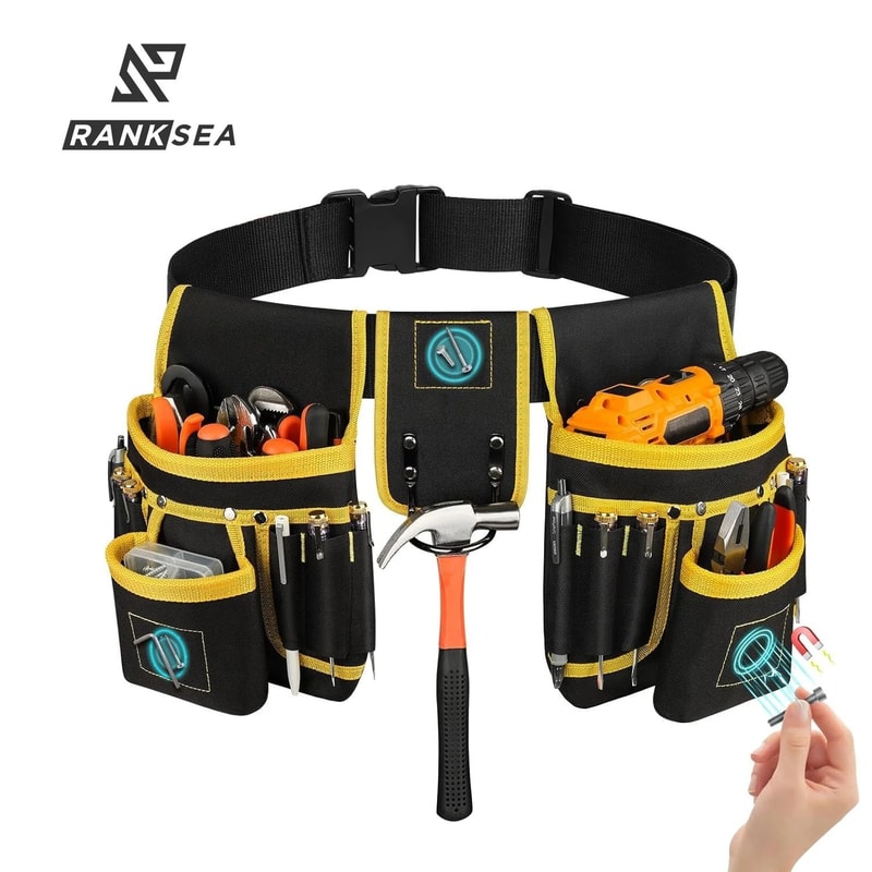 Versatile Tool Belt Bag HeavyDuty Waist Apron 0