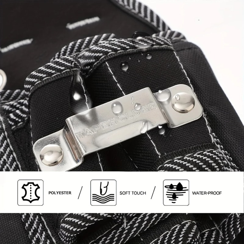 Carpenters Durable Polyester Tool Belt Pouch 2