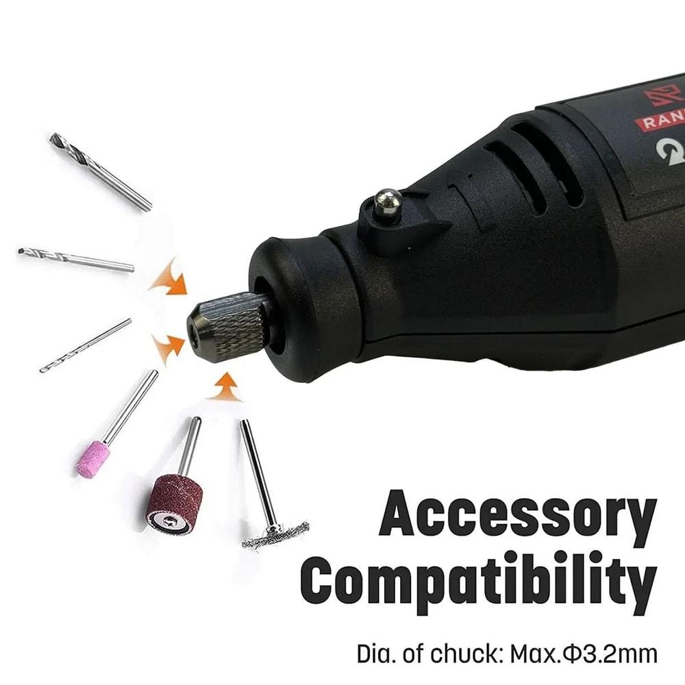 Multifunctional Rotary Tool Kit With Flex Shaft 2