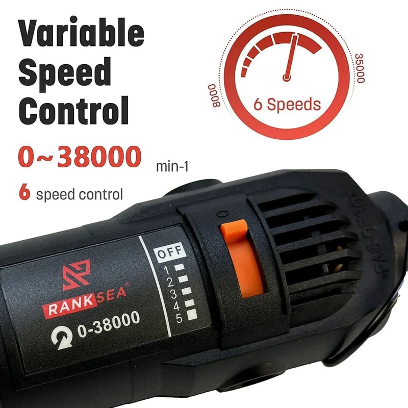 Multifunctional Rotary Tool Kit With Flex Shaft 3