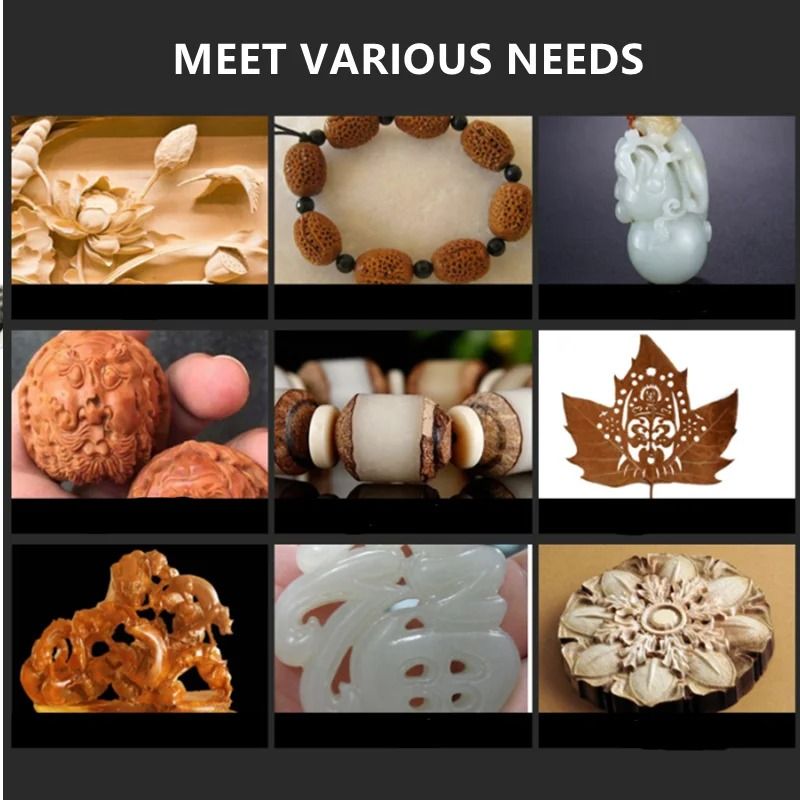 Multifunctional Rotary Tool Kit With Flex Shaft 6