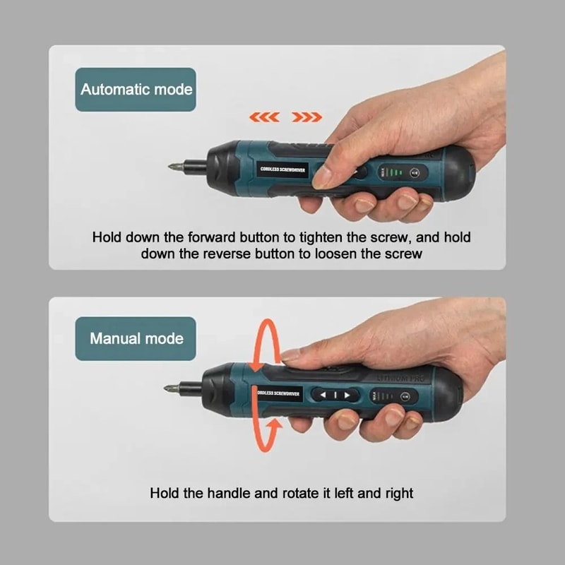 Mini Cordless 36V Electric Screwdriver Kit 3